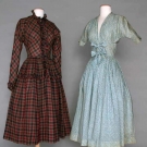 TWO McCARDELL DAY DRESSES, 1948 &amp; 1950