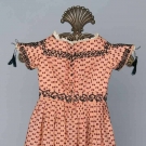 CHILD&#039;S PRINTED WOOL DRESS, 1850s