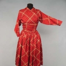 CLAIRE McCARDELL SILK AFTERNOON DRESS, 1950s