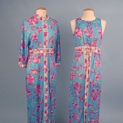 PUCCI PRINTED NEGLIGEE &amp; ROBE, 1960s