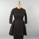 TRIGERE 2 PIECE WOOL DRESS, 1950s