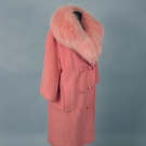 LILLI ANN PARIS PINK COAT, EARLY 1960s