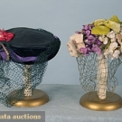 2 LILLY DACHE HATS, c. 1940