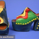 HIGH PLATFORM SHOES, 1970s