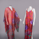 HANAE MORI TWO PIECE EVENING GOWN, JAPAN, 1970s