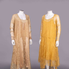 TWO LACE EVENING GOWNS, 1925-1928