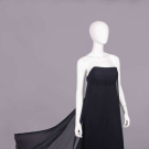 STAVROPOULOS STRAPLESS EVENING GOWN, 1950-1960
