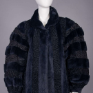 CHRISTIAN DIOR FUR EVENING COAT, PARIS, 1980s