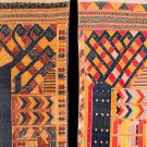 TWO BROCADED TEXTILES, SUMATRA, EARLY 20TH C