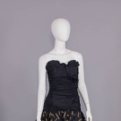 ZANDRA RHODES COCKTAIL DRESS, LONDON, 1980s