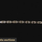 14K YELLOW GOLD LINK BRACELET, 20TH C