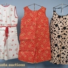 3 PAPER DRESSES, c. 1960