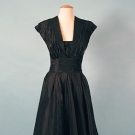 CEIL CHAPMAN PARTY DRESS, 1950s
