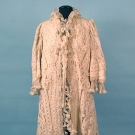 BATTENBURG LACE EVENING COAT, c. 1908