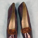 LADY'S LEATHER SHOES, 1830-1840s