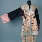 CHINESE EMBROIDERED ROBE &amp; SKIRT, 1930s