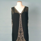 FRENCH BEADED DRESS, 1920s