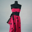 BILL BLASS STRAPLESS EVENING GOWN, c. 1978