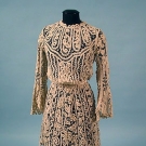 BATTENBURG LACE DRESS, c. 1905