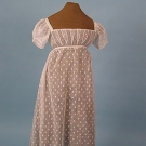 YOUNG LADY'S SPRIGGED DRESS, c. 1805