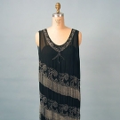 BEADED &amp; FRINGED DANCE DRESS, 1920s