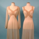 NEGLIGEE &amp; PEIGNOIR SET, c 1940