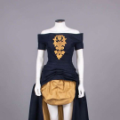 COUTURE CHRISTIAN LACROIX EVENING GOWN, PARIS, S/S 1991