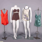 FOUR DEWEESE &amp; CATALINA BATHING SUITS, CALIFORNIA, LATE 1940-1950s