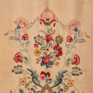 LATE ARTS &amp; CRAFTS MOVEMENT HAND EMBROIDERED PANEL, 1920s