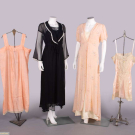 SILK OR CHIFFON SLIPS &amp; PEIGNOIRS, 1920-1940