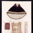 MINIATURE STATUE VESTMENTS, c. 1800