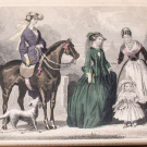 TWO GODEY’S LADY’S BOOKS, PHILADELPHIA, 1845 &amp; 1856