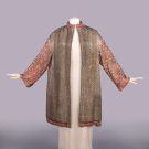 POIRET WOVEN LAME’ EVENING COAT, PARIS, 1920s