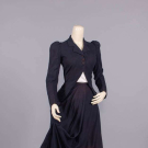 WOOL BROADCLOTH RIDING HABIT, 1890