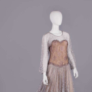 GEOFFREY BEENE LACE EVENING DRESS, USA, LATE 1980s-EARLY 1990s