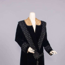 REDFERN SILK VELVET COAT, ENGLAND, c. 1905
