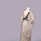 WORTH BROCADE EVENING GOWN, PARIS, c. 1912