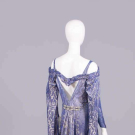 RENAISSANCE INSPIRED LAME’ EVENING GOWN, 1930s