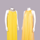 TWO EVENING OR PARTY DRESSES, USA &amp; HONG KONG, 1960s