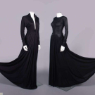 TWO GEOFFREY BEENE KNIT EVENING GOWNS, USA, FALL 1990