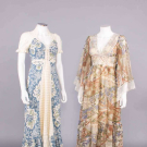TWO GUNNE SAX MAXI DRESSES, SAN FRANCISCO, LATE 1960s-1970s