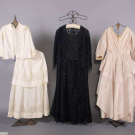 THREE SILK OR COTTON DRESSES, 1916 &amp; 1919