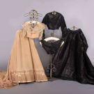 ONE EVENING &amp; ONE MOURNING GOWN, PARIS, 1860s