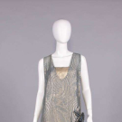 LAME’ BROCADE EVENING DRESS, c. 1923