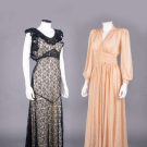 LINGERIE GOWN &amp; BOUDOIR ROBE, MID 1930s-1940