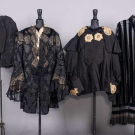 FOUR EMBELLISHED SILK JACKETS OR COATS, c. 1895 &amp; c. 1900