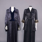 TWO SILK AFTERNOON DRESSES, c. 1912-1913