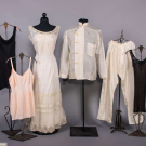COLLECTION OF LADIES LINGERIE &amp; GENTS SILK PAJAMAS, NEW YORK, 1900-1930s