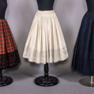 THREE EUROPEAN FOLK SKIRTS, 20TH C