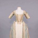 SILK TAFFETA ROBE ANGLAISE, 1775-1780